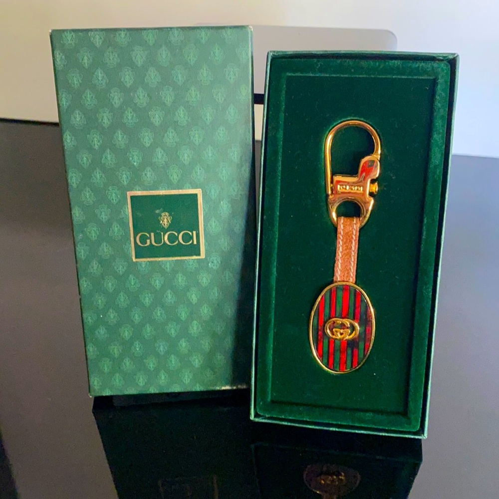 GUCCI VINTAGE KEY HOLDER
